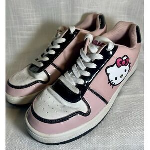 Hello Kitty Pink Leather Women's Sneakers Size 7